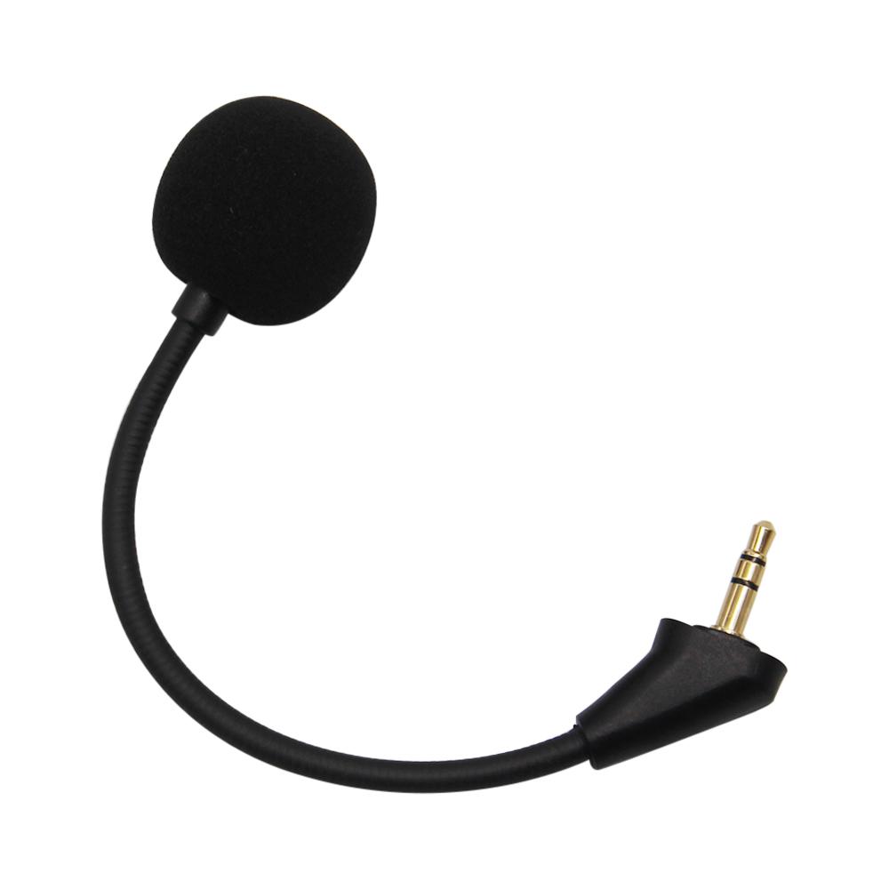 Replacement Game Mic 3.5mm Microphone for Kingston HyperX Cloud Alpha S Cloud9 C9 Edition Gaming Headsets Headphones