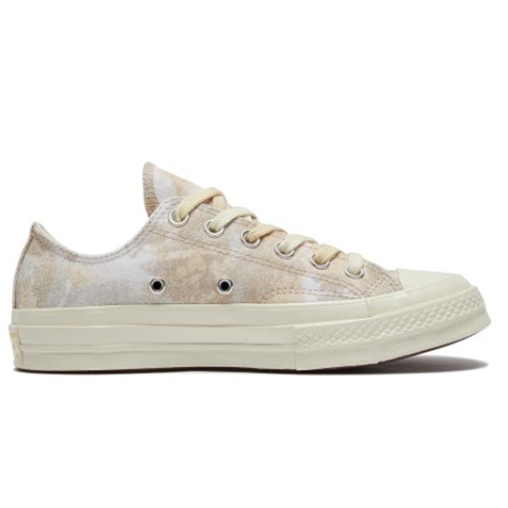 Converse Chuck 70 Plus OX Low top Canvas Shoes Women's Ecru 564299c