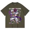 230 g/m² 100 % Baumwolle Einteiler V3 Sonnengott Nika Aufdruck Unisex Schweres Baumwoll-T-Shirt