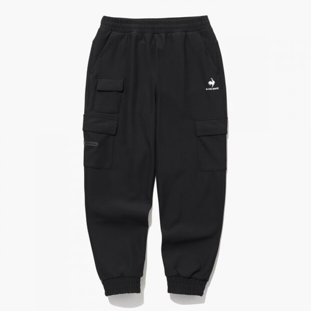 Le Coq Sportif fLeece Cargo Jogger Pants Blk Qp423epto3