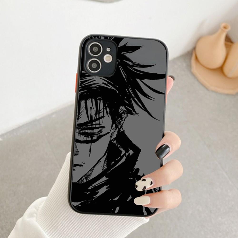 Choso J-Jujutsu-Kaisen Phone Case For IPhone 14 X XR XS 7 8 Plus 11 12 13 Pro MAX 13mini Matte Shockproof Case