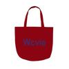 Korean Version Ins Same Model Red Canvas Bag Casual Letter Printed Shoulder Large Capacity Student Schoolbag