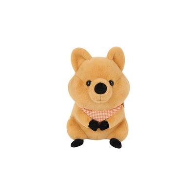 Mochi Town Fluffy Quokka Doll S, BROWN, 18cm, Popular Toys for Korean Children