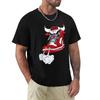 Chicago Shoe Bull Rosso Bianco Hip Hop T-shirt Lunga Harajuku T-shirt a Manica Corta T-shirt Grafica Top