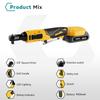 200N.M 3/8 Inch Cordless Efficient Handheld Rechargeable Repair Power Tool Electric Wrench Ratchet