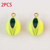 2pcs 10pcs Stainless Steel Pendant Cute Mushroom Fruit Seahorse Charms for DIY Bracelet Jewelry Making Necklce Keychain Earrings