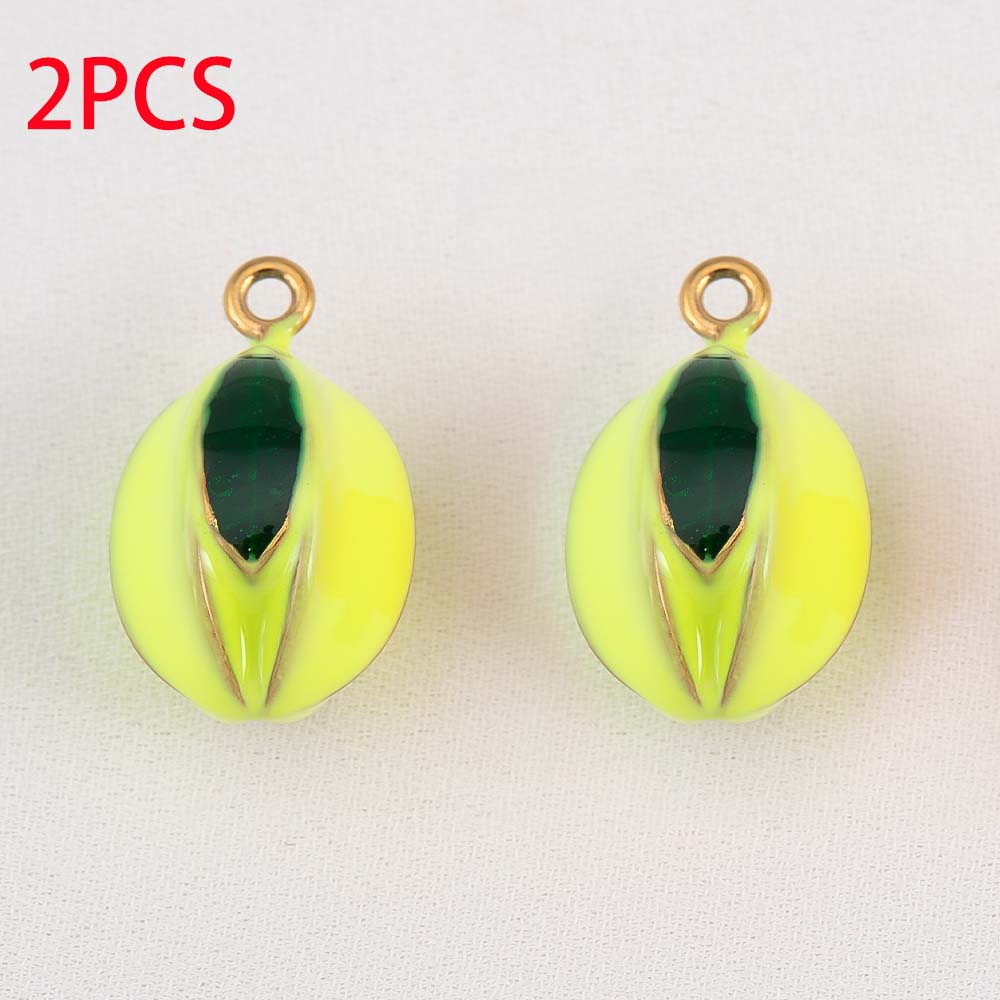 2pcs 10pcs Stainless Steel Pendant Cute Mushroom Fruit Seahorse Charms for DIY Bracelet Jewelry Making Necklce Keychain Earrings