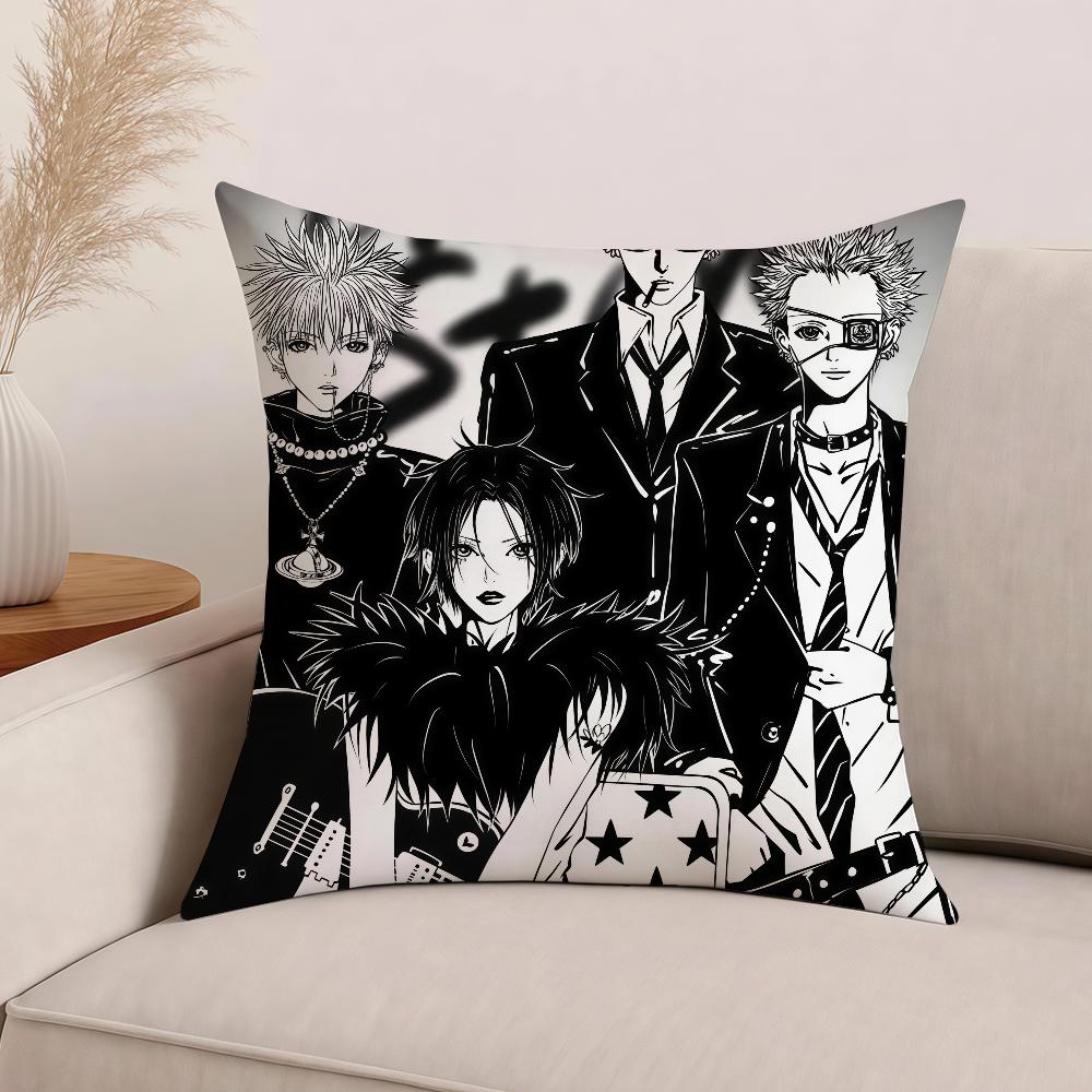 Anime NANA Pillow Case Office Cushions Suitable For Sofa Car Bedroom Decorative Cushion Cover
