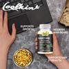 Biotin Supplement, Containing Kelp Blend, Supports Hair Health, Suitable for Adults.
