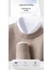 Men's Thickened Wool V-Neck Cashmere Sweater - Warm Winter Base Layer for All Ages