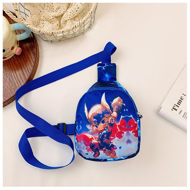Superhero Printed Cartoon Shoulder Bag Child Outdoor Casual Bag Crossbody