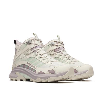 Merrell MOAB SPEED 2 MID Turistické boty 2E GORE-TEX Dámské, GREIGE, 23,5 cm,