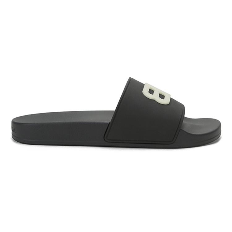 Balenciaga Pool Slides 'Black Glow' Men's 656395W1S861073