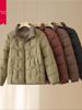 Korean Style Lightweight Down Jacket for Middle-aged Women