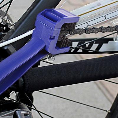 Bicycle Chain Cleaner Plastic Cycling Chain Cleaning Brushes Bicycle Chain Washing Tools for MTB Mountain Bike