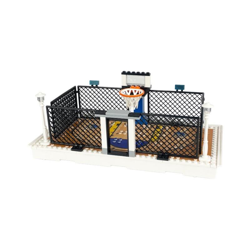 Jt024 Small Particle Training Sports Baseplate Children'S Assembly Building Block Toy Accessories Basketball