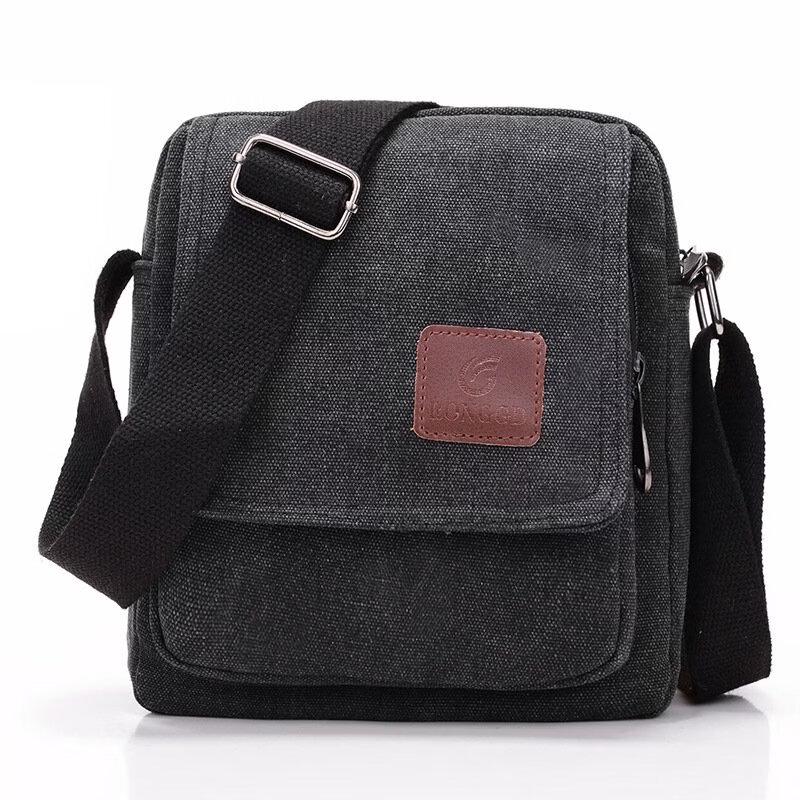 Li Shen Men's Canvas Shoulder & Crossbody Bag