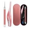 Rechargeable Light-Up Ear Spoon Set for Kids: Ear Pick & Nasal Clip with Light