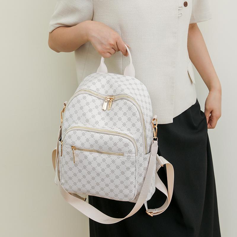 Backpack Women's Backpack Printed Letter Large Capacity Travel Backpack Women