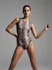 2026 Translucent Night Sky One-Piece Smart Swimsuit (Non-See-Through)