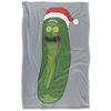 Merry Rickmas With Pickle Rick Soft Touch Blanket