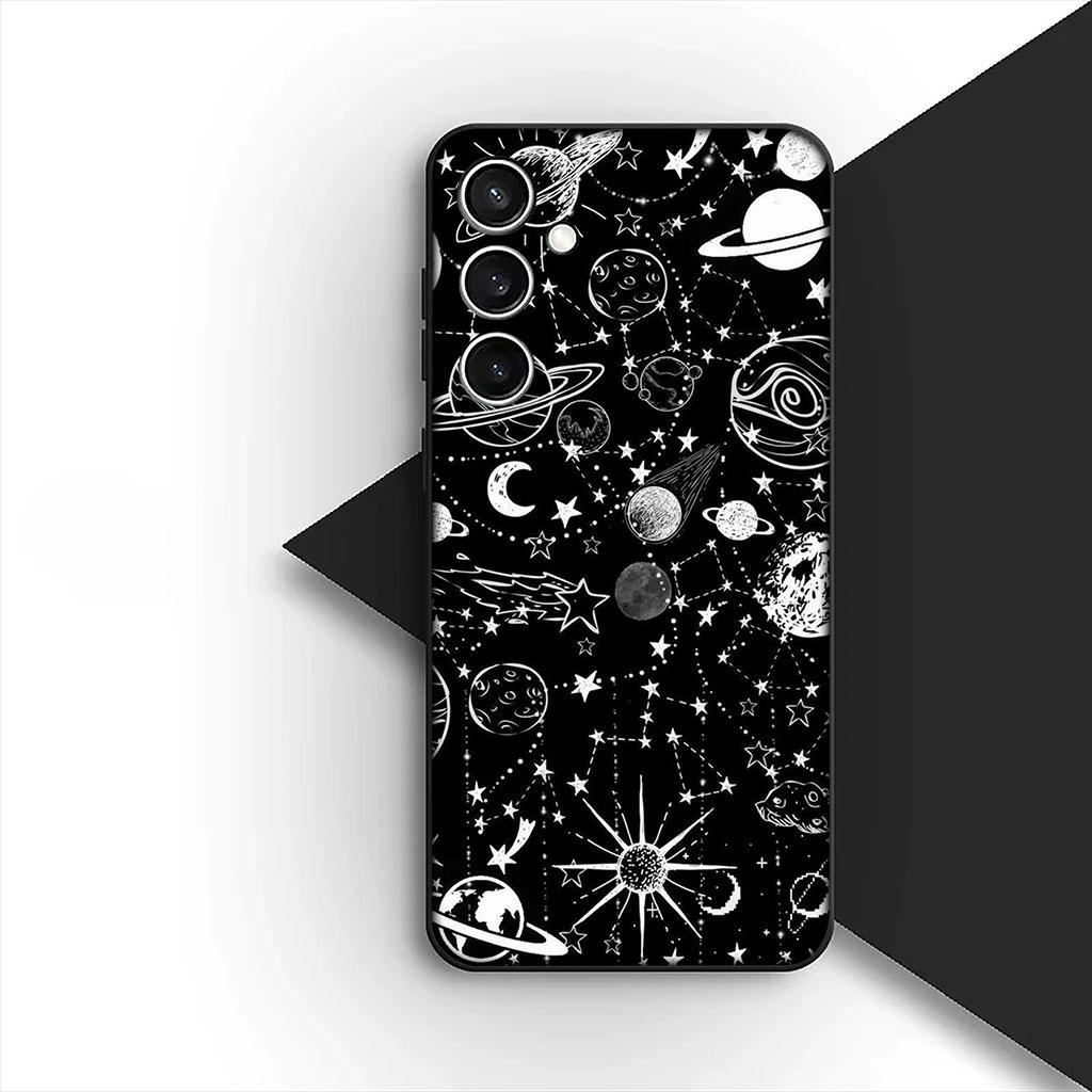 Phone Cover for Motorola Moto Edge 70 60 Fusion NEO Pro G Stylus G56 G96 G04 G05 20 Case Moon Astronaut Universe Galaxy Stars