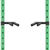 2 Pièces Accessoires Barres de Dips Fitness Poignées pour Rack à Squats Tractions 18mm