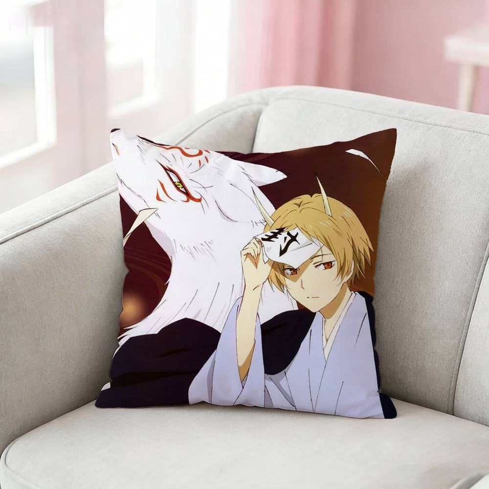 Natsume Book Of Friends Pillow Case Cushion Cover Throw Pillow Case For Car Sofa