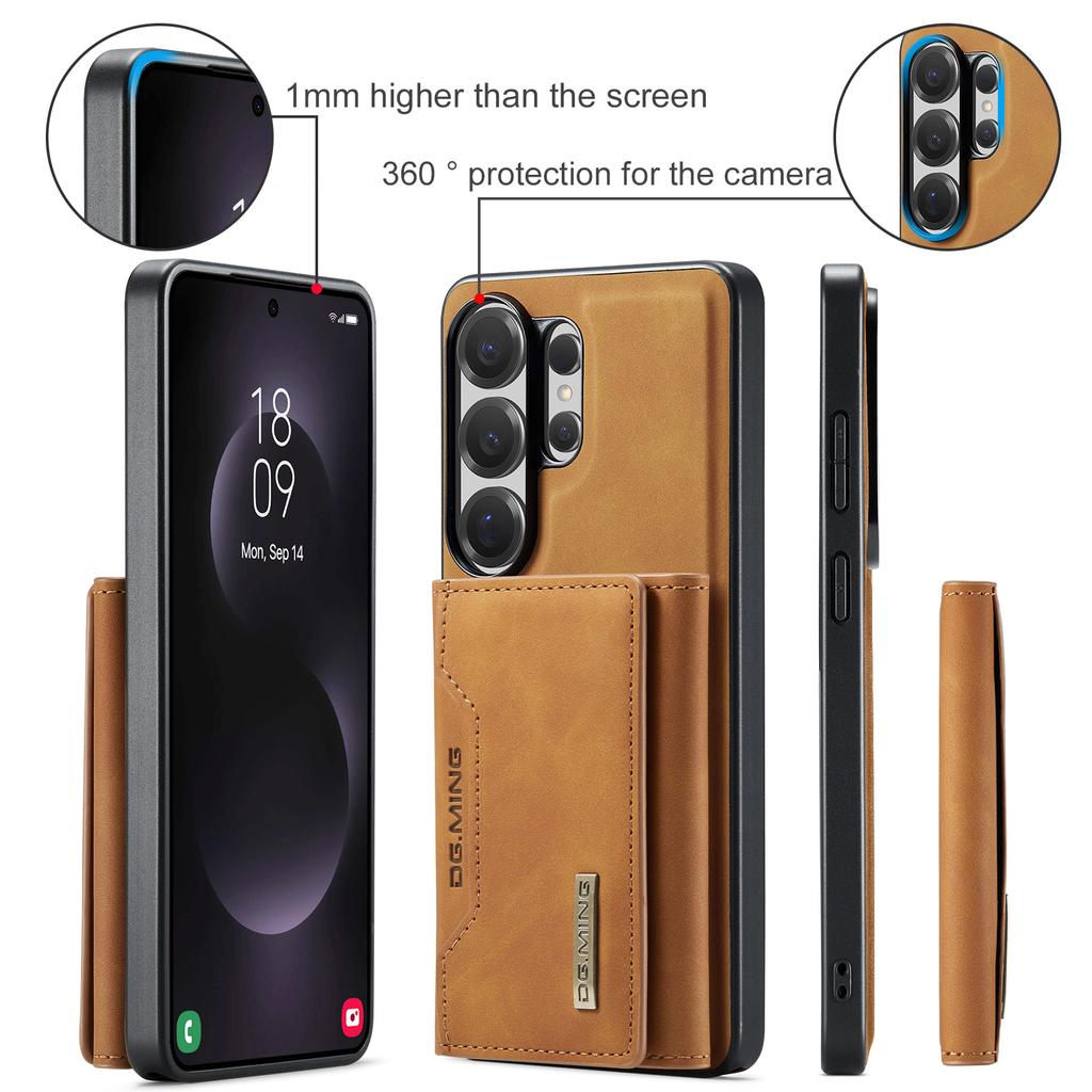 2 In 1 Detachable Wallet Magnetic Card Holder Case for Samsung Galaxy S26 Ultra S25 Plus S24 S23 FE A16 A26 A56 A55 A35 Cover