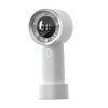Small Table Fan Cute Design Display Electricity In Real Time Mini Hand Held Fan for Fishing Home Office Indoor Outdoor Barbecue