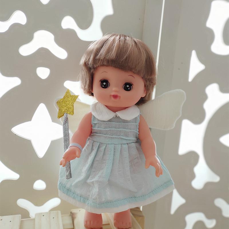

26 см шарнирная кукла, совместимая с одеждой и аксессуарами Xiaolemei для практики переодевания девочек в игровой домик Fits 25cm Dolls (without Plush)
