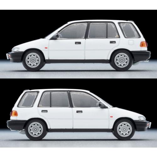 Tomytec Tomica Limited Vintage Neo 1/64 Scale LV-N338a Honda Civic Pro White Finished Model 333968