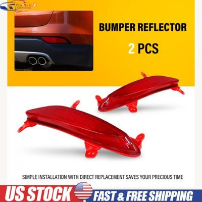 Rear Bumper RH LH Reflector Set for 2013-2016 2014 2015 Hyundai Santa Fe Sport