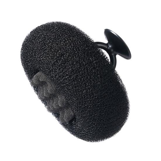 Super Soft Sunflower Suction Cup Bath Ball 2-in-1 Exfoliating Bath Sponge with Massage Function Soft Massage Shower Ball