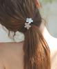 S'Secondo [Gift Wrapping] Mina Pearl Flower Hair Tie_2 Colors
