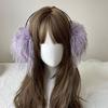 Lovely Winter Earmuffs Warm Long Plush Ear Warmers Adult Student Girl Ear Covers
