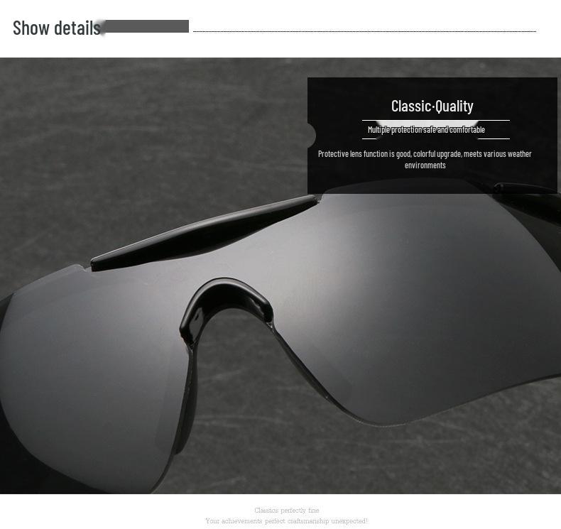 Ochelari de Soare Sport Ciclism Unisex Rezistenți la Vânt 9206: Ochelari de echitație pentru exterior pentru bărbați și femei