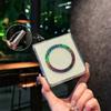 Applicable To Samsung Zflip7 Mobile Phone Case Star Magnetic Folding Screen Colorful Laser Gradient IMD Technology