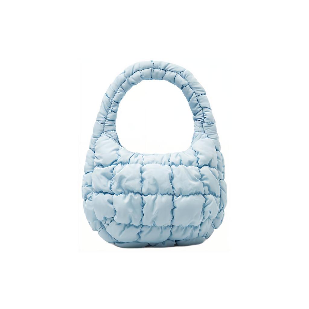 New COS Polyester Cloud Bag, Handbag Regular Women's Light Blue 1218145001