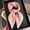 Luxury Cashew Print Female Neck Scarf Cotton Linen Feeling Women Hair Scarves Foulard Head Band Shawls Wraps Neckerchief Bandana