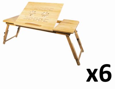 Bamboo Laptop Table Xl X 6