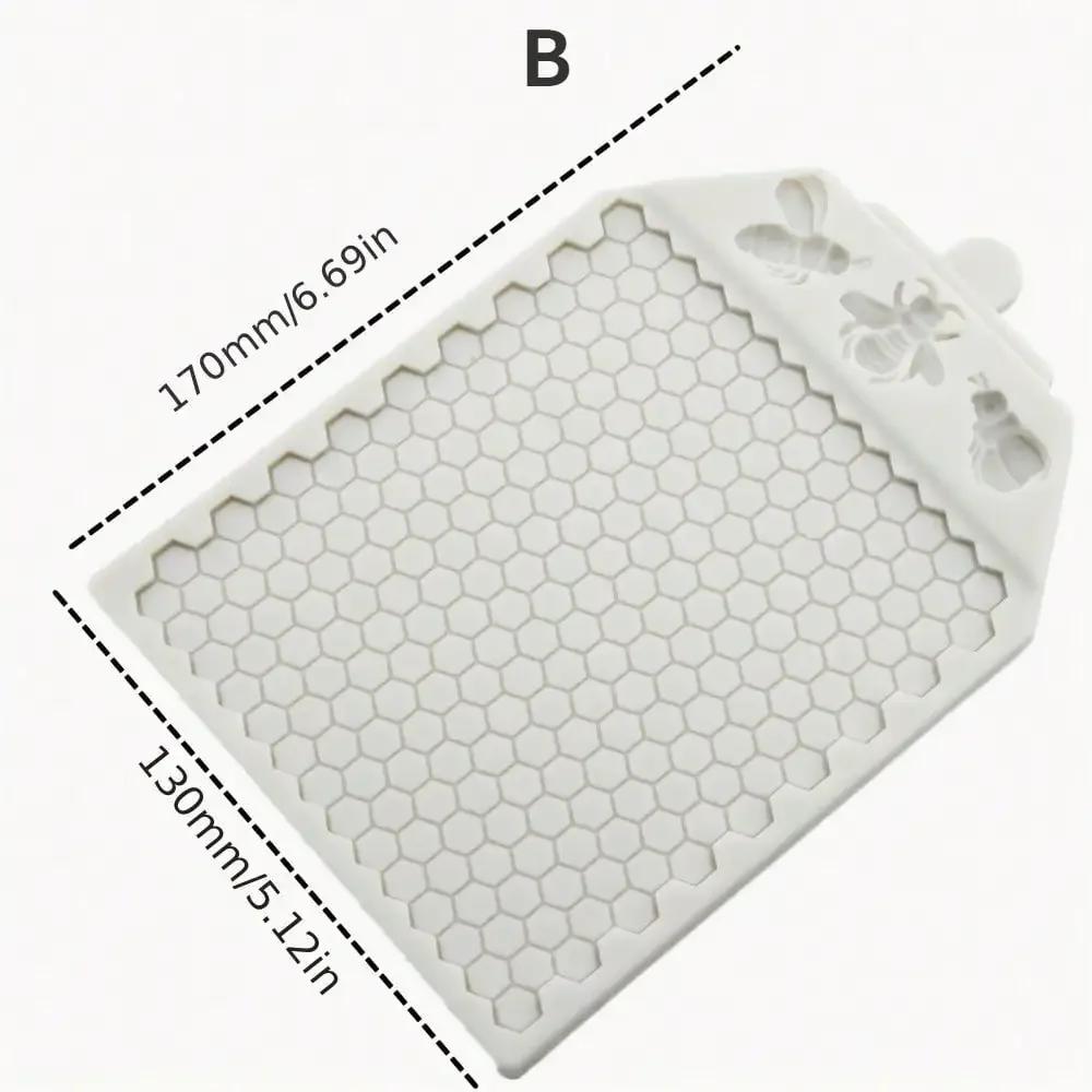 Honeybee Honeycomb Butterfly Bird Fondant Silicone Sugarcraft Birthday Cake Decorating Tools Resin Chocolate Molds for Baking