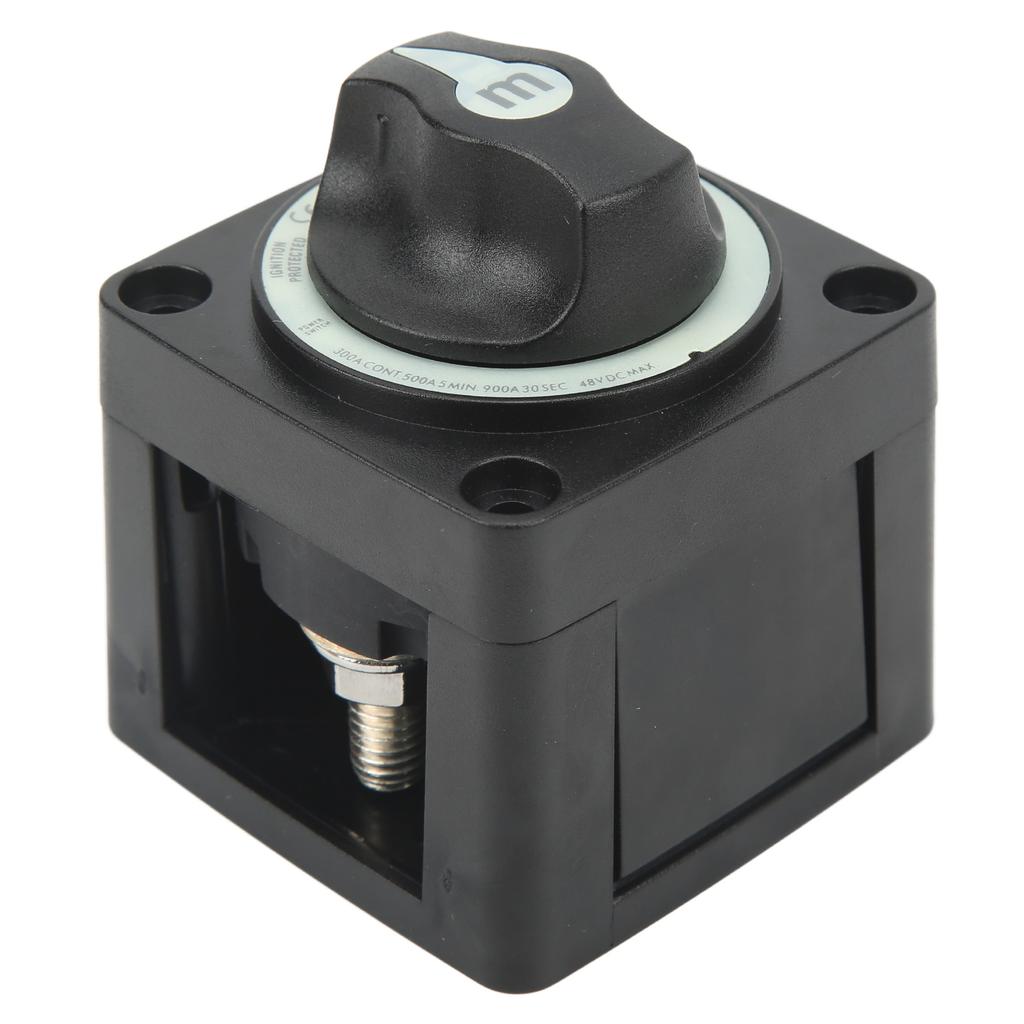 300A Single Circuit Battery On Off Switch Power Disconnect Isolator IP66 Waterproof Ignition Protection for RV Boat