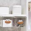 Storage Rack Smooth Pull Transparent Visual Slide Rail Buckle