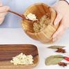 Wooden Mortar And Pestle Set Spice Pepper Crusher Garlic Herb Spice Mixing Grinding Crusher Bowl Restaurant Kitchen Tools