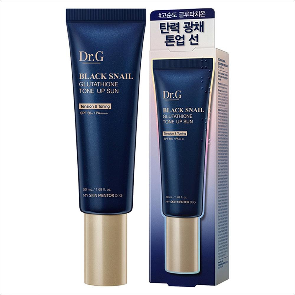 

[Dr.G] Black Snail Glutathione Tone Up Sun SPF50+ PA++++ - Brightening & Anti-Aging Care, 50ml | Olive s K-beauty 50ml, 1EA