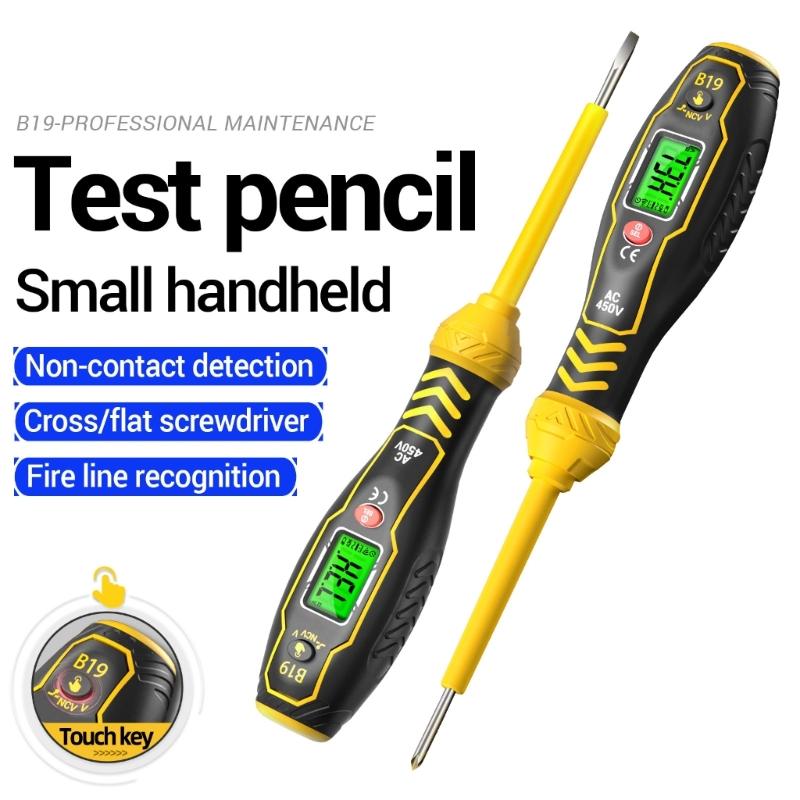Industrial Tester Pen Buzzer Alarm Test 30-1000V Detector Meter Voltmeter Diagnostic Breakpoint Finders Tool Testing