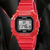 Casio STANDARD series small red square 50 meters waterproof quartz movement resin strap Japanese and Korean watch women's watch gray F-108WHC-4ACF