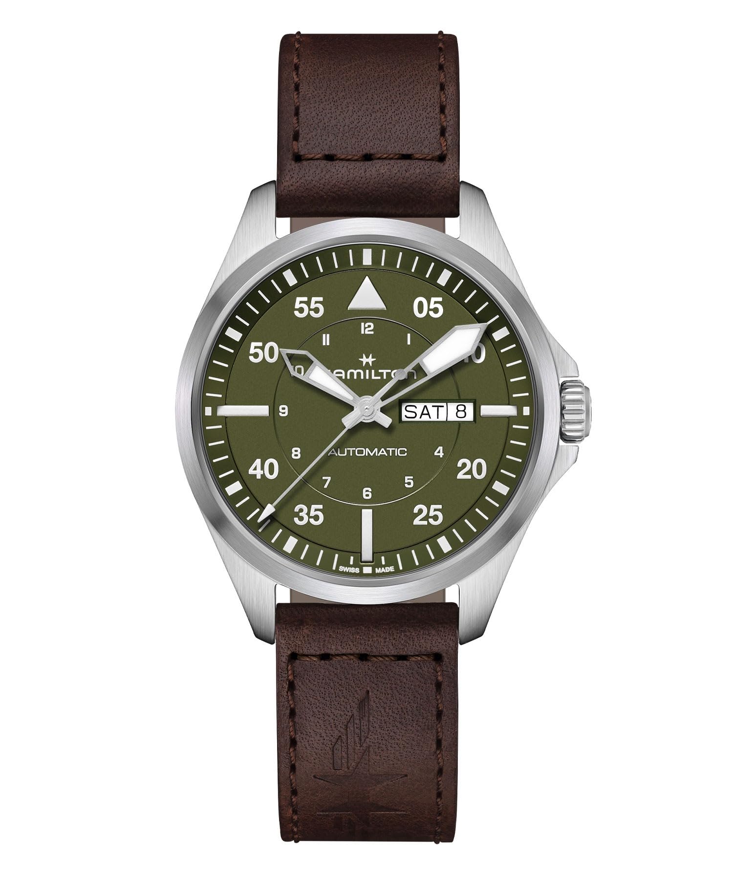 

HAMILTON Watch Regular Warranty Khaki Aviation Pilot Day Date Mechanical Automatic Winding H64635560 Gent Imported [Hamilton] [Regular Product]
