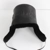 New Winter Men Outdoor Real Mink Fur Bomber Hats Male Super Warm 100% Natural Mink Fur Hat Luxury Man Real Sheepskin Leather Cap